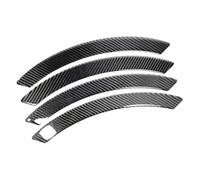 LiuROSE Voiture Roue Sourcils Protection pour BMW 6 Series GT 630i 640i Debut Edition 630d 2000-2023 2024,Universel Protection Anti-Collision Élargissement d'aile de Roue Décoration,A-Black