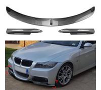 LiuROSE Voiture Spoiler Lèvre Pare-Chocs Avant pour BMW 3 Series E90 E91 M-Tech 2005-2008,PareChocs Diffuseur Séparateur Extérieur Protection Décoration Accessoires,B-Carbon Fiber Look
