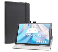 LiuShan Compatible avec étui rotatif TECLAST P26T, Vortex T10, rotation à 360 degrés, coque en polyuréthane pour tablette TECLAST P26T/Vortex T10 10,1" (ne convient pas aux tablettes TECLAST