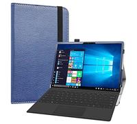 LiuShan Compatible with Dell Latitude 7320 Case,PU Leather Slim Folding Stand Cover for 13" Dell Latitude 7320 Detachable Tablet (Not Fit Other Tablet),Blue
