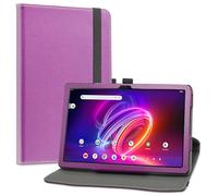 LiuShan Étui pour Acer Iconia Tab P10,360 degrés de rotation en cuir PU avec support étui pour Acer Iconia Tab P10 (P10-21Q-83VZ) 10,4 Pouces Android Tablet,Violet