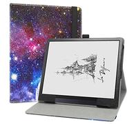LiuShan Étui pour BOOX Tab Ultra,Étui en Cuir PU et Étui Folio Support Pliable pour 10.3" BOOX Tab Ultra E-Book,Galaxie