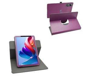 LiuShan Étui Rotatif à 360° + Housse Amovible Coque pour Bpad Mini SE/Robtomp M87QF68L/Blackview Link 2/Zuleisy E8A/Phatom E8A/HAOVM M8/CHUWI AuPad Mini 8.7 Pouces Tablette,Violet