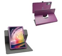 LiuShan Étui Rotatif à 360° + Housse Amovible Coque pour DEERTiME E9/SUAAT S10/DigiLand 1058 MID1058/DigiLand MID1058-AD/DigiLand R10 XS MID1061 10.1 Pouces Tablette,Violet