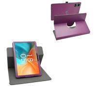 LiuShan Étui Rotatif à 360° + Housse Amovible Coque pour Honor Pad 10/Blackview Mega3 12.1 Pouces Tablette,Violet