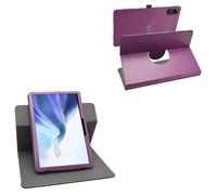 LiuShan Étui Rotatif à 360° + Housse Amovible Coque pour KELANYIS A5/DOOGEE Tab G6+/Blackview Tab 90/Blackview Tab 90 WiFi 11 Pouces Tablette,Violet