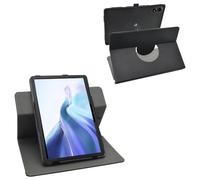 LiuShan Étui Rotatif à 360° + Housse Amovible Coque pour KELANYIS A5/DOOGEE Tab G6+/Blackview Tab 90/Blackview Tab 90 WiFi 11 Pouces Tablette,Noir