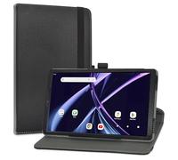 LiuShan pour Acer Iconia Tab A8, Slim PU Cuir Etui et Pliable Stand Folio Coque Couverture pour Acer Iconia Tab A8 8.7-Pouces Tablette, Noir