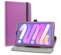 LiuShan pour Headwolf FPad6,PU Cuir Etui et Pliable Stand Folio Coque Couverture pour Headwolf FPad6 / FPad7 /FPad7 Pro/DOOGEE T20 Mini/ALLDOCUBE iplay 50 Mimi Pro Tablette 8.4 Pouces,Violett