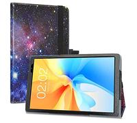 LiuShan pour TECLAST P25T Tablette Coque ，PU Cuir Etui et Pliable Stand Folio Coque pour TECLAST P25T / ApoloMedia EP103A 10.1 Pouces Tablette（Non Compatible avec Un Autre Tablette）,Galaxy