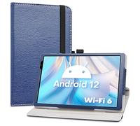 LiuShan pour TECLAST P26T,Slim PU Cuir Etui et Pliable Stand Folio Coque Couverture pour TECLAST Tablette P26T Android 13 Tablette 10 Pouces,Bleu