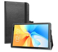 LiuShan pour TECLAST P26T Tablette Coque ，PU Cuir Etui et Pliable Stand Folio Coque pour TECLAST Tablette P26T Android 13 Tablette 10 Pouces（Non Compatible avec Un Autre Tablette）,Noir