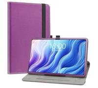 LiuShan pour TECLAST T60,Slim PU Cuir Etui et Pliable Stand Folio Coque Couverture pour TECLAST T60 / Oukitel OT5s / Oukitel OT5 Tablette 12 Pouces 2023,Violet