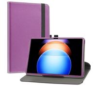 LiuShan pour Xiaomi Pad 6S Pro, Slim PU Cuir Etui et Pliable Stand Folio Coque Couverture pour Xiaomi Pad 6S Pro 12.4 Pouces 2024 Tablette,Violet