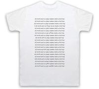 LIUSSUIL Death to Videodrome All Work and No Play Makes Jack A Dull Boy Slogan Horror Film Mens Mens Women T Shirt 100% Cotton68583 Manches Courtes(Medium)