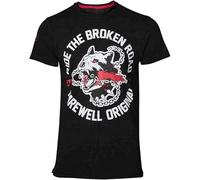 LIUSSUIL fik Jowett Day's Gone - Broken Road T-Shirt Manches Courtes(3X-Large)