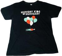 LIUSSUIL Hungry Kids of Hungary Brisbane Band Tshirt Manches Courtes(3X-Large)