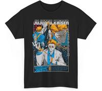 LIUSSUIL Jujutsu Nanami Anime T-Shirt Unisex Kaisen Kento Anime Japanese Cotton Manches Courtes(3X-Large)