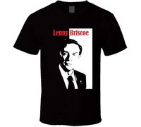 LIUSSUIL Lenny Briscoe Law & Order Legend Crime TV Black Classic Short Sleeve Unisex T-Shirt Gift S-4XL Manches Courtes(XX-Large)