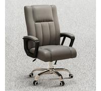 LIUWOPA Fauteuil de Bureau pivotant en Bois courbé à Dossier mi-Haut, mobilier de Bureau Style Milieu du siècle pour la Maison ou la Salle de conférence.