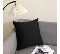 LIUXIN 1 Pcs Housse de Coussin pour canapé, Chambre à Coucher, Salon, taie d'oreiller en Coton Solide, Douce et Respirante, décoration Nordique
