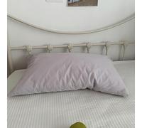 LIUXIN 1 Pcs Taie d'oreiller rectangulaire en Pur Coton Floral pour Une Personne, Style Campagne Vintage, Fermeture à enveloppe, Douce et Confortable