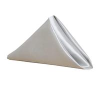 LIUXIN 10 Pcs 40cmx40cm Carré Satin Serviettes De Table Mouchoir Doux Romantique Mariage Banquet Table Tissu Dîner Décoration Serviettes Gris