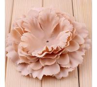 LIUXIN 10 pièces/lot 11 cm Nouveau-né DIY Chic Shabby Artificielle Forme Tissu Cheveux Fleurs Bouquet pour Mariage Mariée Guirlande