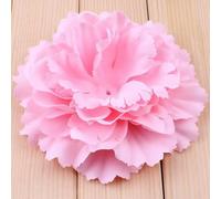 LIUXIN 10 pièces/lot 11 cm Nouveau-né DIY Chic Shabby Artificielle Forme Tissu Cheveux Fleurs Bouquet pour Mariage Mariée Guirlande