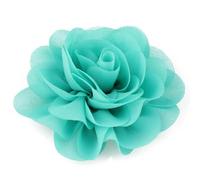 LIUXIN 10 pièces/lot 20 Couleurs 8,5 cm pétales de Mousseline de Soie Fleurs artificielles en Tissu de Rose roulé pour la décoration de Bouquets de mariée de Mariage