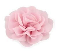 LIUXIN 10 pièces/lot 20 Couleurs 8,5 cm pétales de Mousseline de Soie Fleurs artificielles en Tissu de Rose roulé pour la décoration de Bouquets de mariée de Mariage