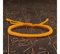 LIUXIN Bracelet Porte-Bonheur tressé Fait Main, réglable, nœud King Kong, Fil Rouge, Breloques pour Femmes, Hommes, Couples Amoureux