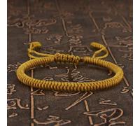 LIUXIN Bracelet Porte-Bonheur tressé Fait Main, réglable, nœud King Kong, Fil Rouge, Breloques pour Femmes, Hommes, Couples Amoureux