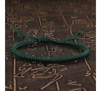 LIUXIN Bracelet Porte-Bonheur tressé Fait Main, réglable, nœud King Kong, Fil Rouge, Breloques pour Femmes, Hommes, Couples Amoureux