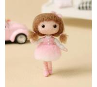 LIUXIN Figure DIY Wool Felt Poke Fun Cartoon Craft Needle Felting Material Package Starter Kits Adult Handmade Girl Festival Crafts Kid