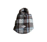 LIUXIN Manteau épais à Carreaux pour Animaux de Compagnie, Gilet Chaud et Confortable pour l'automne et l'hiver, Veste en Coton à Deux Pattes pour Petite Taille avec Boucle de Traction