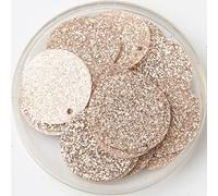 LIUXIN Paillettes 20mm Paillettes Grand Plat Rond Paillettes Paillettes Lâches Paillette À Coudre Artisanat De Mariage, Femmes Vêtements Accessoires 20g