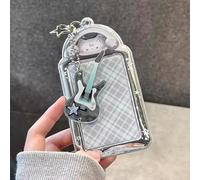 LIUXIN Porte-Cartes Photo Kpop en Forme d'idole 7,6 cm, étui de Rangement pour Photos, Housse de Protection