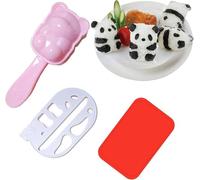 Liuxingran Moule à Sushi en Forme de Boule de Riz - Onigiri - Accessoires 3D - Panda.