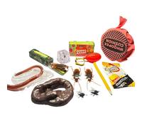 LIUYIDM 14 Pièces Jeux Farces et Attrapes, Joke Box Pack de Farces et Coffret Jouets de Blague Jouets de Farces Extrêmes Réalistes Ensemble de pour Les Enfant, Les Amis et la Famille