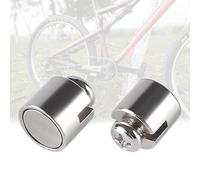 LIUYIDM 2 Pièces Argent Magnet pour Rayons, Aimants de Rechange, Aimant à Induction en Métal, Compatible avec et Yamaha, Accessoire pour Vélos Électriques, Idéal pour VTT et Pedelec