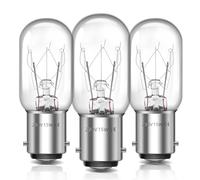 Liuyife B15d Ampoules pour Machines à Coudre Dimmable, T22 B15 Ampoule à Baïonnette de Petite Taille, Blanc Chaud 2700K, 150LM, AC220-240V, Lampe pour Machine à Coudre, Lot de 3