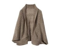 LIUYUYOUGO Chale Femme Châles Et Écharpes Doux Pour Femmes En Laine Et Cachemire Châle Chaud Avec Manches Écharpe Pashmina Au Crochet Creux Poncho Léger Ouvert Sur Le Devant Cardigan Pulls Auto