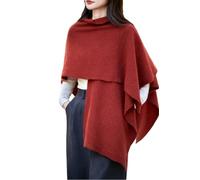 LIUYUYOUGO Châles Femme Châle Oversize En Cachemire Et Laine Pour Femme Châle Pashmina À Chevrons Étole Longue Poncho Cape Cardigan Élégant Et Ultra Doux En Maille Idéal Pour L'Automne Et L'