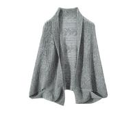 LIUYUYOUGO Etoles Femme Châle En Laine Pour Femme Avec Manches Élégant Jacquard Creux Crochet Tricoté Ouvert Sur Le Devant Poncho Doux Et Chaud En Cachemire Écharpes Manteau Automne Hiver Hauts