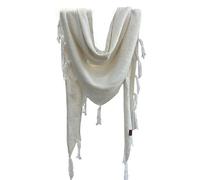 LIUYUYOUGO Poncho Femme Écharpe Triangulaire À Franges Pour Femme Style Ethnique Surdimensionné Châle Écharpe Étole Grand Format Chaud En Laine Mélangée Pompon Cape Poncho Mode Doux Cadeau F