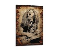 LIUZHIX Dimebag Darrell Poster sur toile pour salon, chambre à coucher, 50 x 75 cm, style moderne