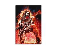 LIUZHIX Dimebag Darrell Poster sur toile sans cadre pour salon, chambre à coucher, 60 x 90 cm