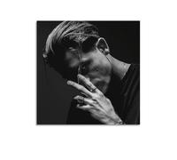 LIUZHIX G Eazy Toile murale Motif nuits effrayantes Sans cadre 60 x 60 cm