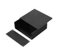 LIUZIKUN Boîte de projet en aluminium - Boîte électronique - Petite boîte de jonction - Boîtier en aluminium - 110 x 40 x 100 mm